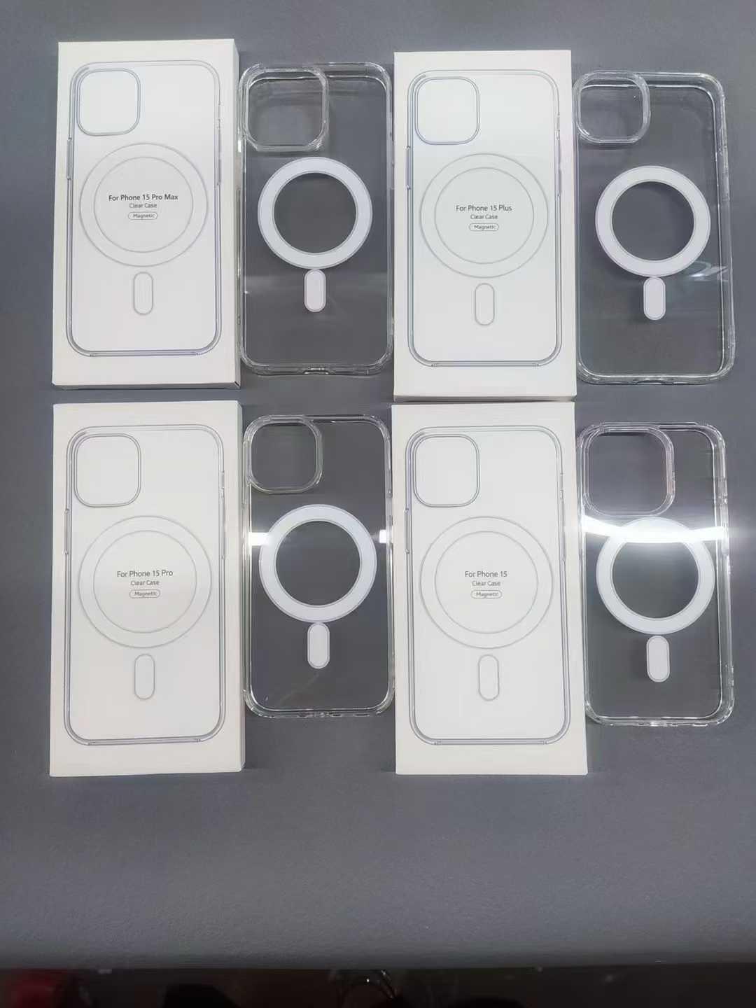 

Magsafe Transparent Anti-Drop Acrylic Phone Case for Apple 17 Pro Max iPhone 16 Pro