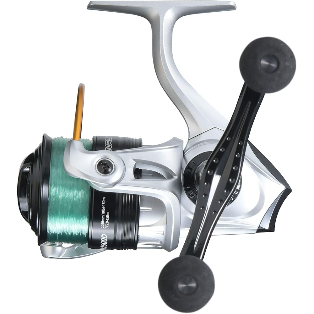 

AbuGarcia Cardinal III S2500D Spinning Reel with Line 2500 Size Lightweight Fishing Gear