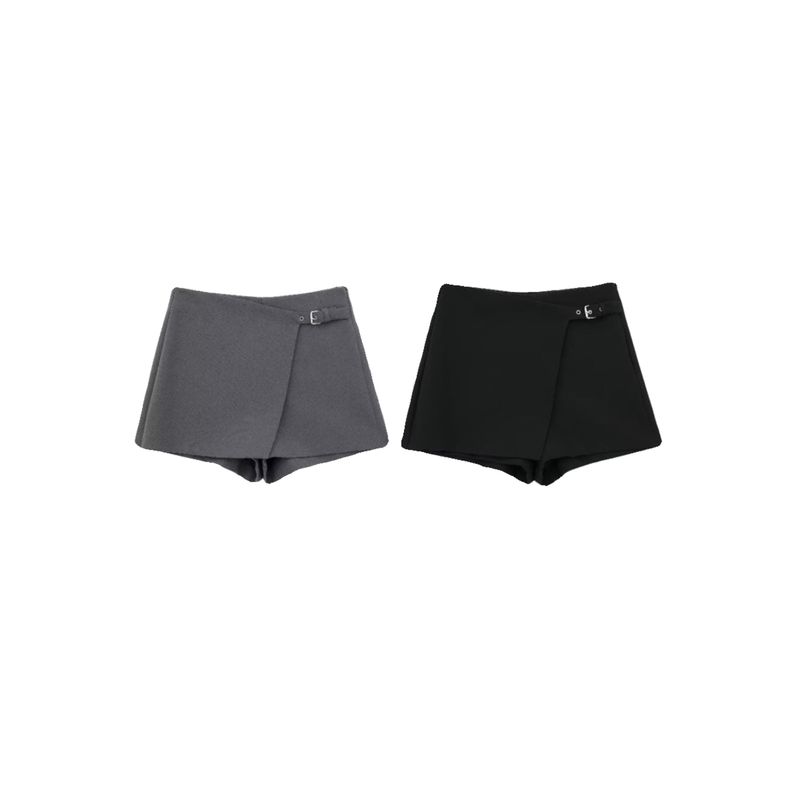 Kaslead Women's Fashionable All-Match Asymmetric Culottes