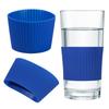 Kitchen Tool Durable Table Mats Water Cup Coasters Bottle Sleeves Silicone Cup Sleeve Insulation Cup Cover