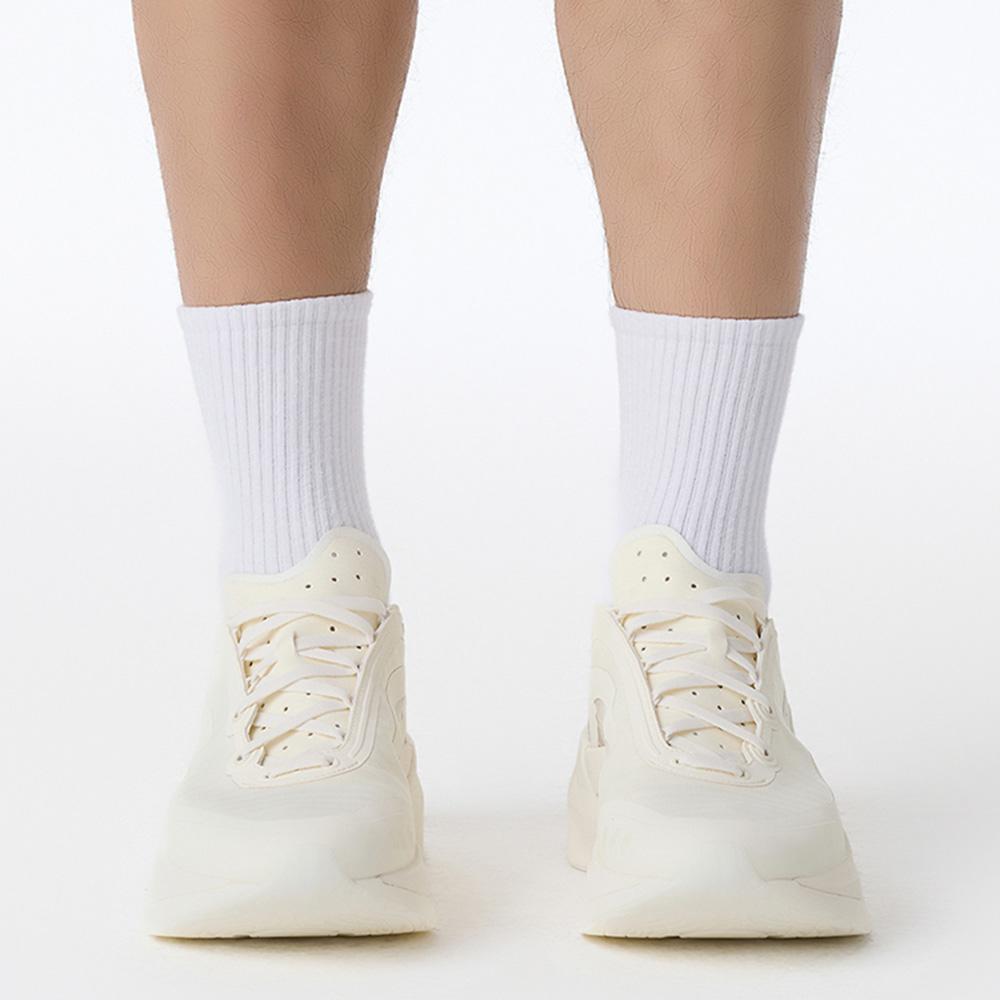 Li-Ning 1990 Tpu Shadow Fashion Classic Shock Absorption Non-Slip Low-Top Casual Shoes Men Casual Shoes Off-White ALFV009-1