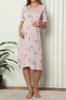 Maternity Tunic Nightgown Short Sleeve Lycra Plus Size Wide Size Range