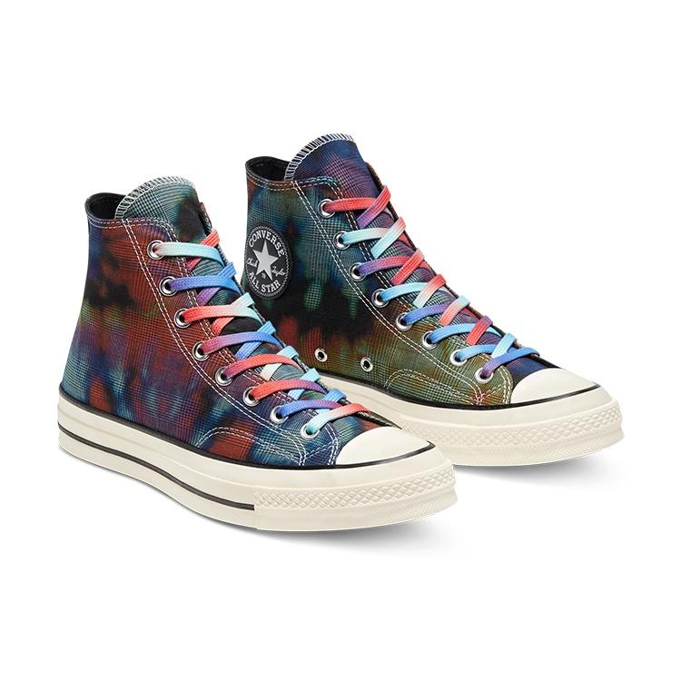 Converse Chuck 70 High 'Tie Dye Plaid' Men's 168752C
