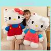 Adorable Kt Cat Plush Toy Cute Stuffed Cat Doll For Girls Soft Cuddly Pillow Companion