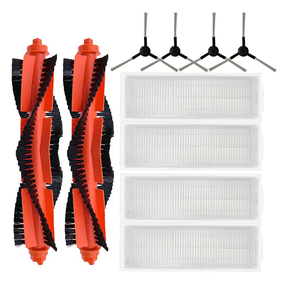 Main Brush HEPA Filter Side Brush Mop Cloth for Xiaomi Robot Vacuum Cleaner STYJ02YM Conga 3490 Viomi V2 PRO Filter V-RVCLM21B