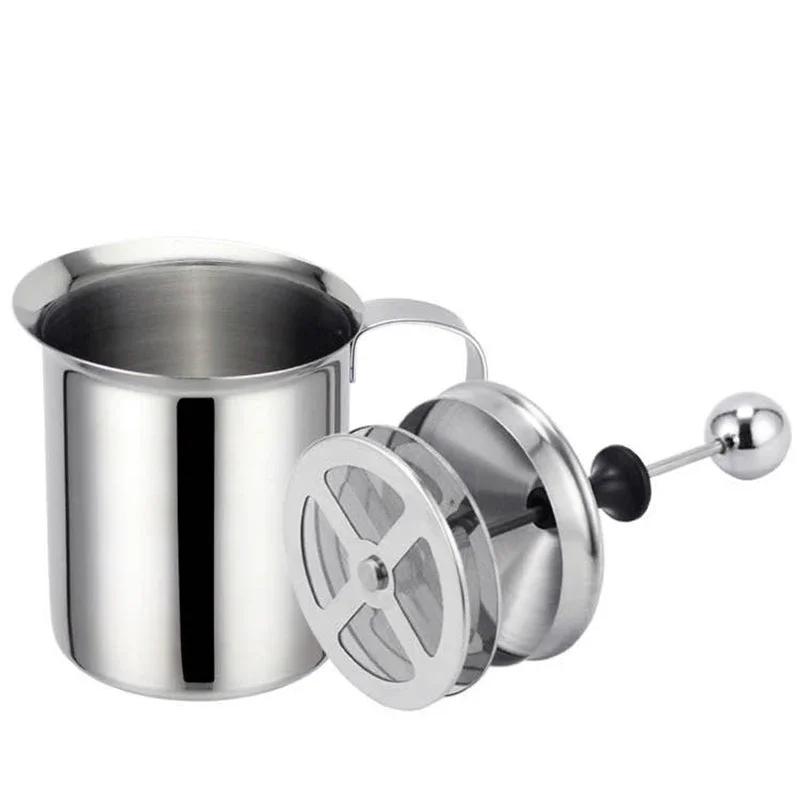 Manual and Electric Handheld Egg/Milk Frother Barista Tool Coffee Accessories Frother Stainless Steel Milk Frother Kitchen Tools