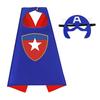 Regali di Compleanno Mantelli da Supereroe per Bambino Bambina Costumi da Cartone Animato Travestimenti Forniture per Feste Mantello Mantello di Pasqua Halloween