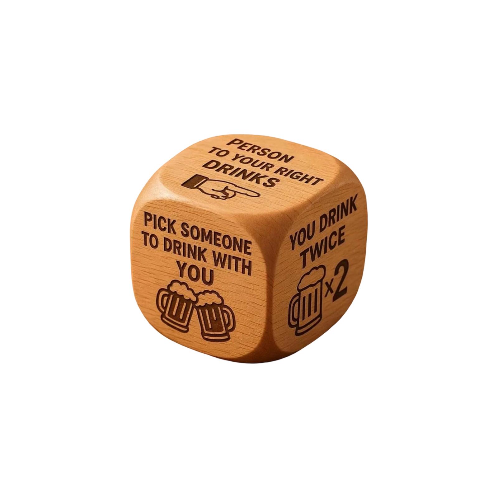 

6-sided Drinking Game Dice, Suitable For Family Parties, Gatherings And Parties One Size