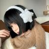 Coldproof Winter Plush Earmuffs Warm Women Fluffy Earflap Cute Y2k Star Earmuffs  Girls
