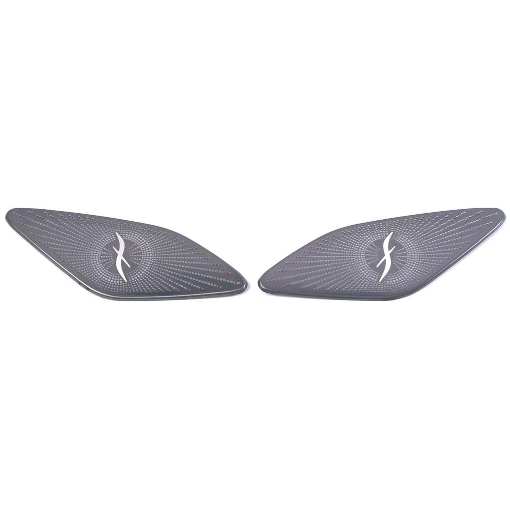 Stainless Steel Inner Front Head For Mercedes Benz GLB Class W247 X247 A Column Frame Triangle Trim