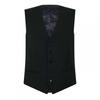 Mens Textured Slim Formal Gilet
