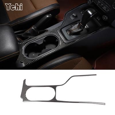LHD/RHD Soft Carbon Fiber For Ford Ranger Wildtrak 2015-2026 Car Center Control Shift Panel Frame Trim Sticker Car Accessories
