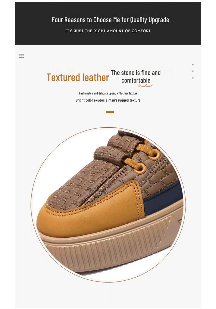 Men's Casual Low-Top Slip-On Shoes - Autumn/Winter Korean Style Hot Seller