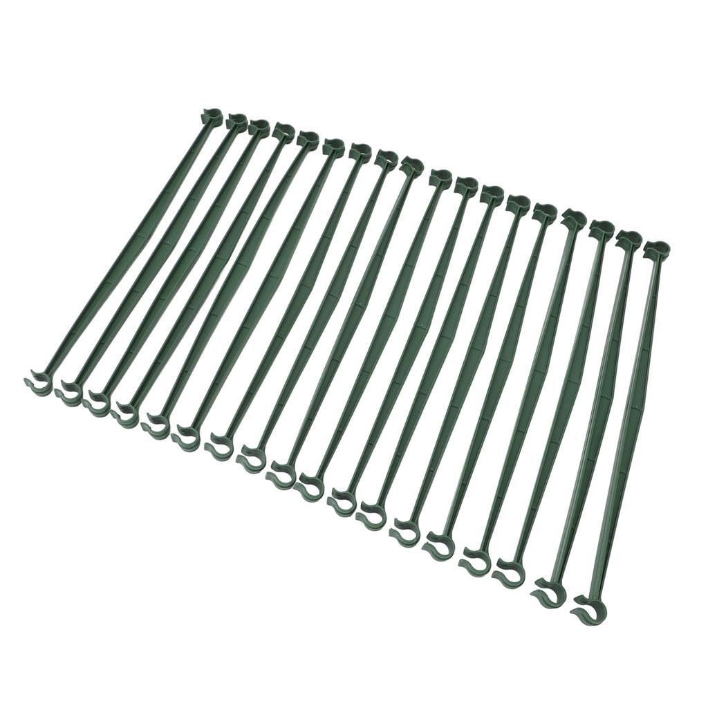 36 Stück Stützarme für Tomatenkäfig 11,8 Zoll Kunststoff Ausdehnbar Pflanzenstützen Rankgitter Verbinder für