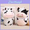 Plush Cow Keychain With Pp Cotton Filling For Girls Bag Decor And Collectible Toy