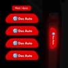 Car Door Safety Warning Reflective Mark 3D Sticker Auto Styling For VW Volkswagen Golf Polo Passat Touran Accessories