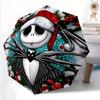 1pc Jack Skellington Automatic Umbrella | Portable Foldable 8-Rib Manual Open, Casual Accessory, Durable Canopy Yy250823022