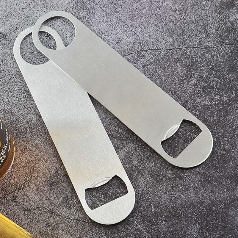 5 Stück Bierflaschenöffner Kreativ Robuster Flacher Edelstahl-Flaschenöffner für Zuhause Küche Bar oder Restaurant 16818
