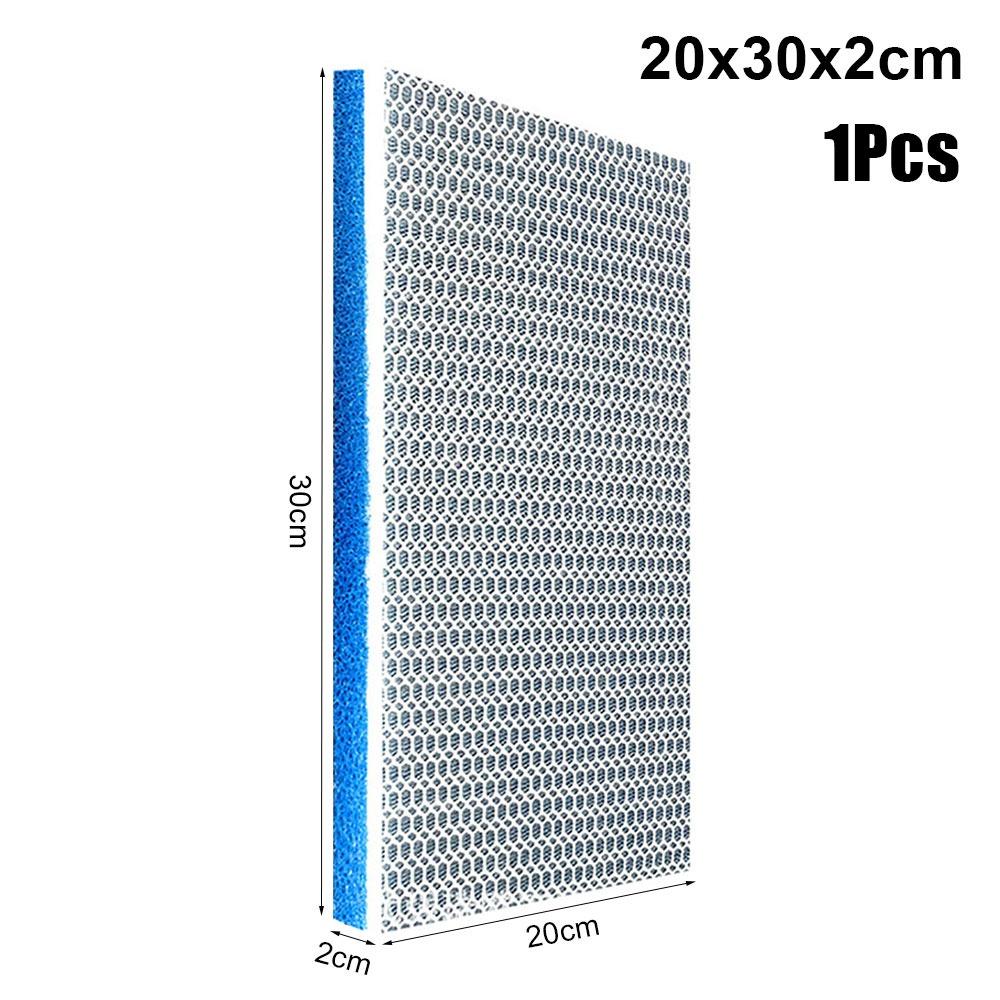 

1 шт. Губка для аквариумного фильтра высокой плотности 8D Хлопковая губка Биохимический фильтр Аксессуары для аквариума 20x30x2cm