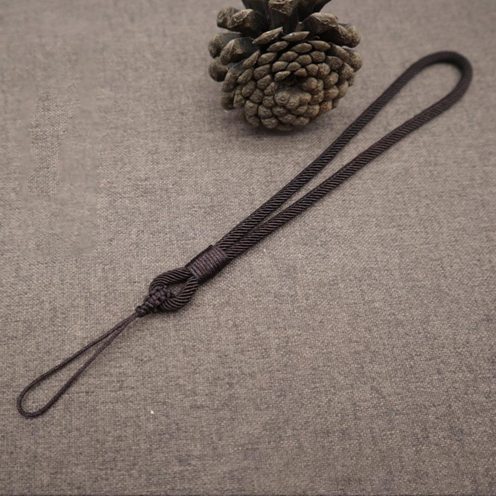 

Ручная работа Короткий шнурок на запястье Роскошный чехол для телефона Брелок Модный ремешок-шарм для телефона Аксессуары для телефона кофейный