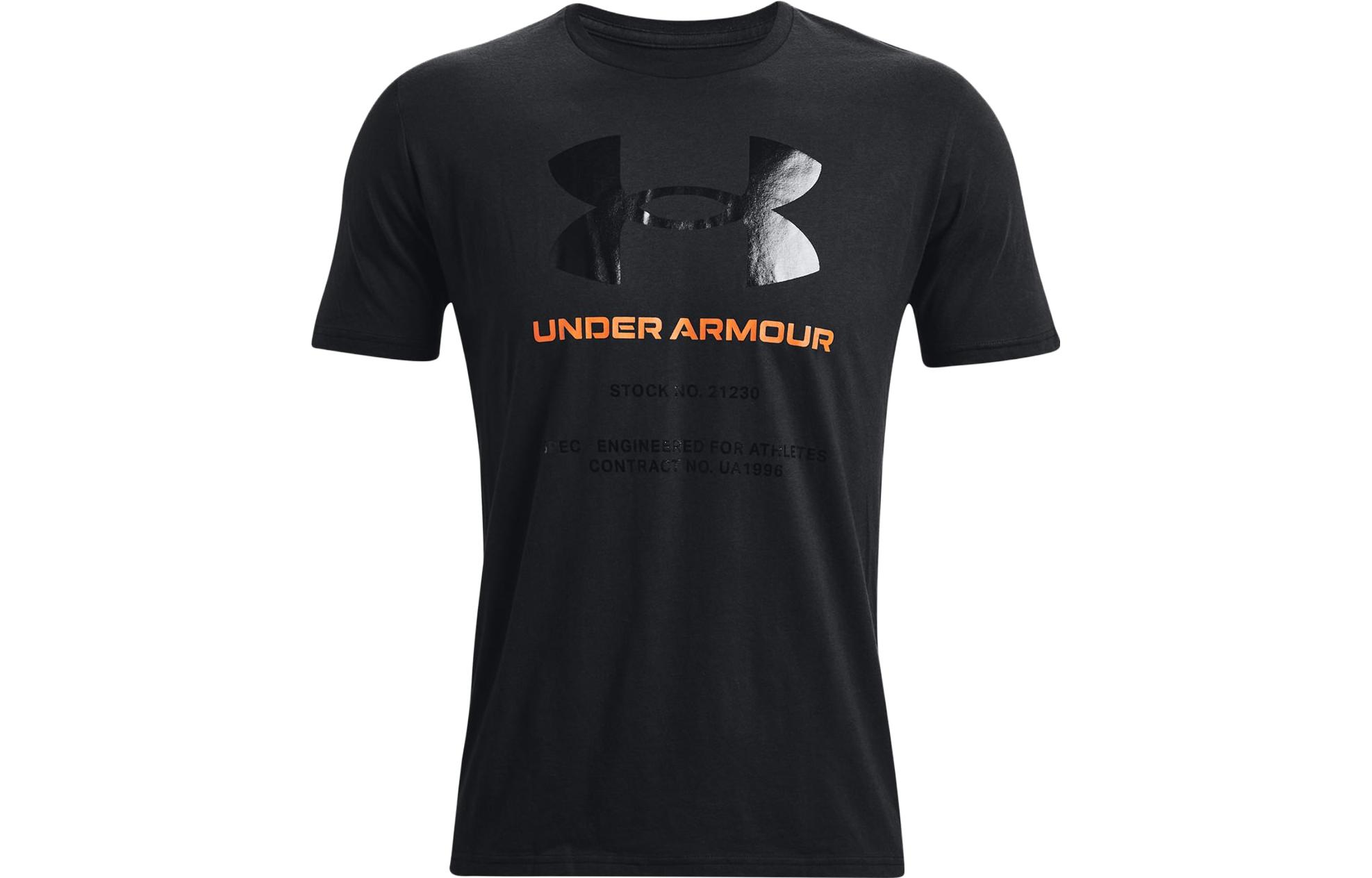 Мужская футболка Under Armour Черная 1370729-001 XL