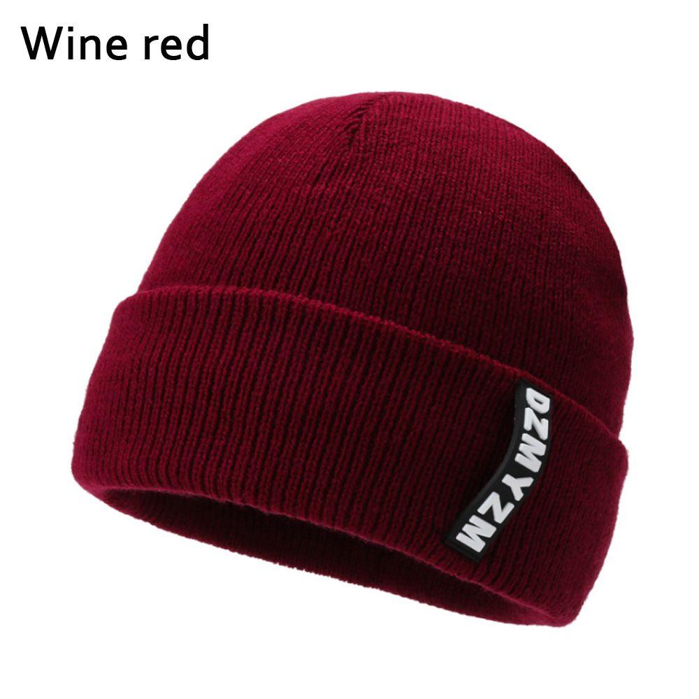 Fashion Warm Winter Thicken Hip Hop Hat Skullcap Beanie Hat Knitted Hats
