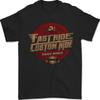 Men's Motorcycle T-Shirt Chopper Biker Cafe Racer 100% Cotton