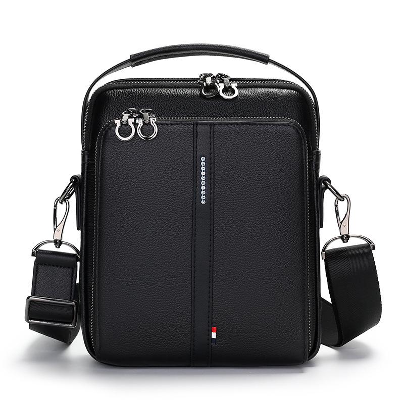 

Мужская премиальная сумка через плечо и кроссбоди из кожи высшего качества большой вместимости