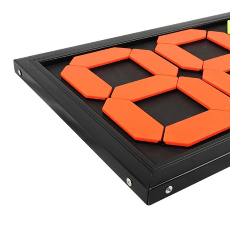Football Soccer Substitution Board Double Side Display Manual Substitution Board Outdoor Sports Accessories Enduring
