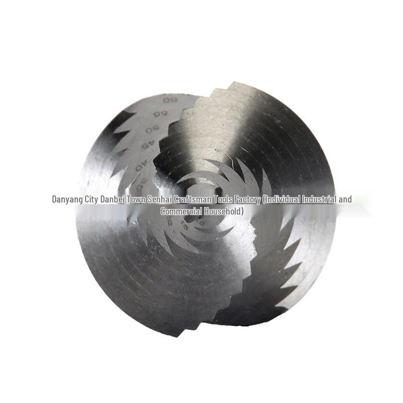 Hochgeschwindigkeitsstahl 6-60mm Spiralnut Stufenbohrer mit Dreikantschaft für Vielseitigen Einsatz