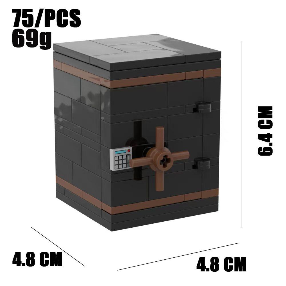 MOC Blocchi da Costruzione Accessori Minerale d'Oro Prezioso Argento Diamante Scorta Mappa del Tesoro Pirata Monete Modello Giocattolo Mini Mattoncini Bancomat Regali Giocattolo K046
