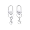 1-10Pcs Alloy Key Clasps Iron Ring Lobster DIY Accessories Finding Supplies