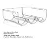 2/3 Grids Plastic Wine Rack Stackable Refrigerator Cabinet Pantry Countertop Champagne Beer Bottles Display Holder Organizer