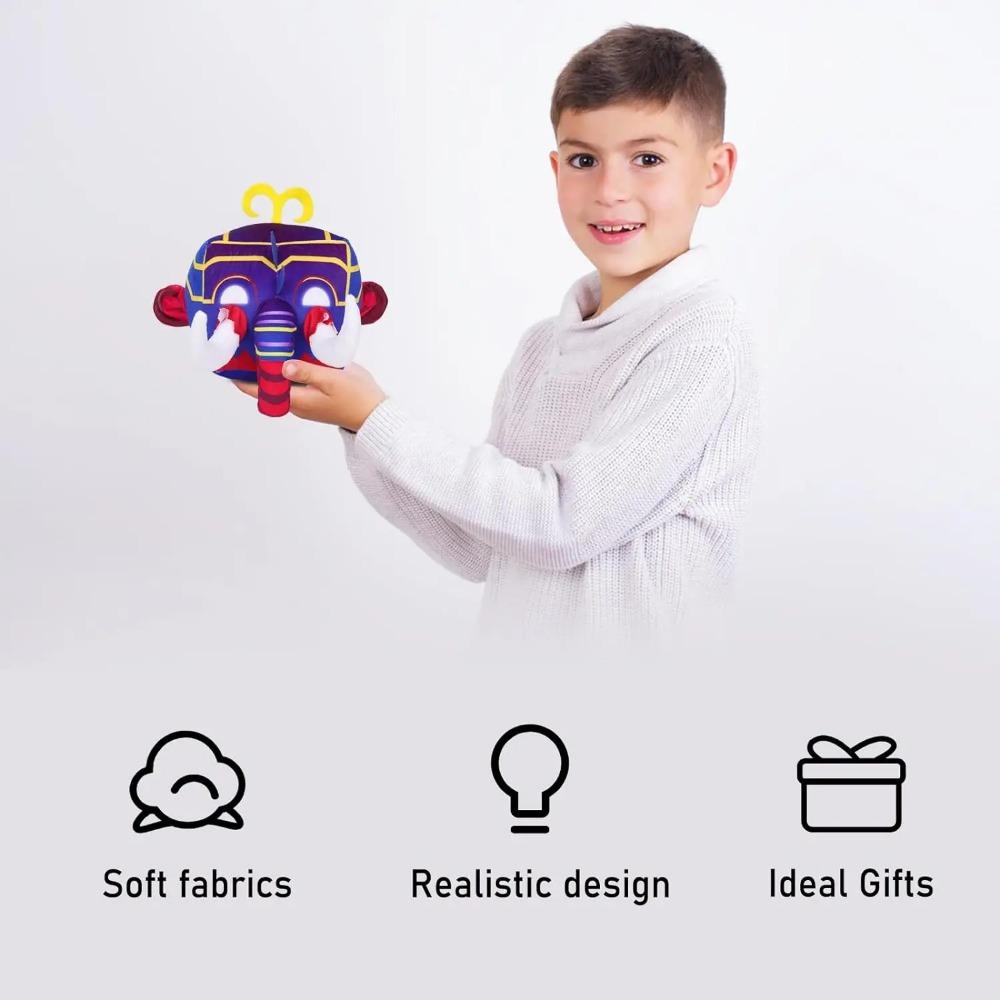 11 cm großes Blox Fruits-Plüschtier für Fernsehfans, süße Stofffigur, Puppe für Kinder und Erwachsene, Geburtstags- und Weihnachtsgeschenk für Jungen