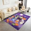 Halloween Bluebird Party Customize Text Floor Mat Design for Bedrooms Hallway Game Room Living Rooms Anti-slip Rug Office Home Decor