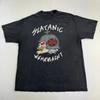 Slayer Slatanic Wehrmacht Vintage Washed Graphic T‑Shirt Thrash Metal Band Oversized Crew Neck Cotton Short Sleeve Unisex Retro Tee for Metal Fans