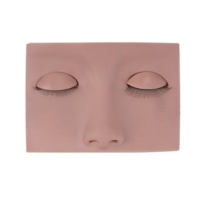 3D Eyelash Extension Mannequin Head Lash Grafting Training Cosmetic Model Heads DIY Display Lashes Extensions Practice Tools
