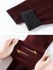 Women's Autumn Winter New Fleece Thicken Cotton Warm Leggings Red High Waist Elasticity Slim Tight Casual Leggings