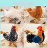 Animal Plush Toy Crows Roosters Kids Gift With Pp Cotton Filling For Playroom Decor