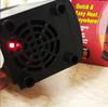 Electric Wall Heater Mini Portable Plug-in Personal Space Warmer Adjustable Thermostat Heating