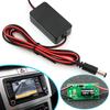 12V DC Car Rear View Rectifier Screen Interference Capacitor Filter Connector Car Camera Relay Regulator for Backup Car Camera