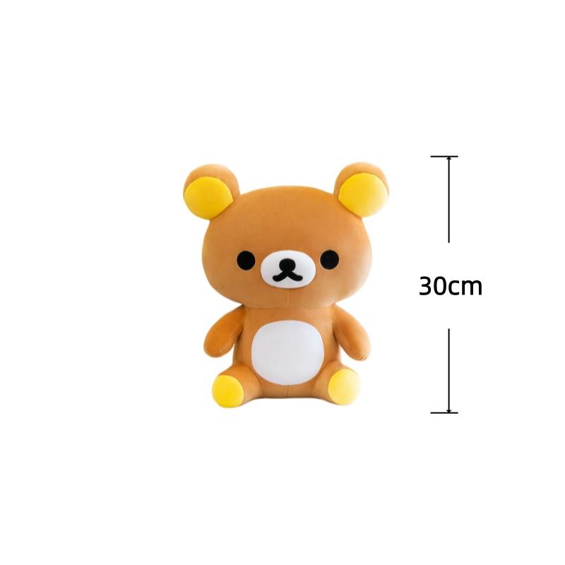 Rilakkuma Stuffed Doll 304050Cm Bear Plushies Toys Toys Hobbies Collection Kawaii Home Decor Toys Kids Dolls Birthday Gifts