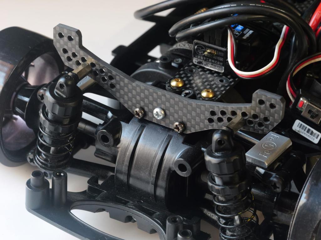 Carbon Damper Stay for Rear TT-01 (RC Model)