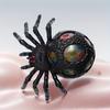 Halloween Spider Squishy Toy, Bead Filled Spider Stress Ball, Novel Squeeze Sensory Fidget for Party Gift