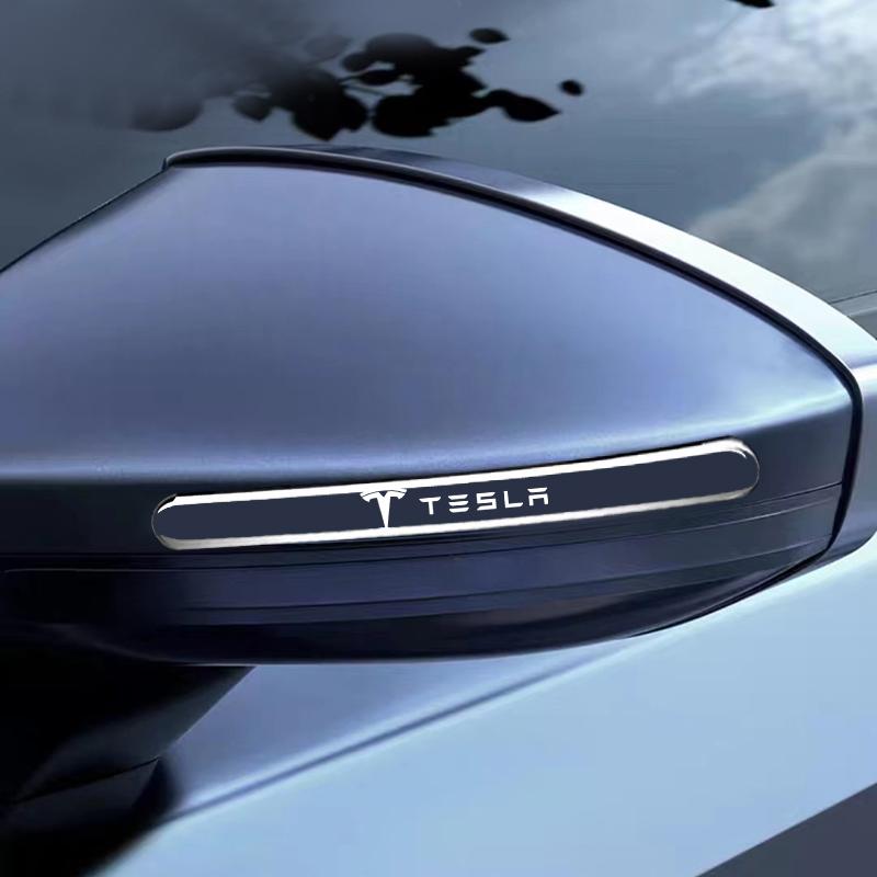 4Pcs Car Door Handle Protector Sticker Auto Styling For Tesla Model 3 Model S Model X Model Y Roadster