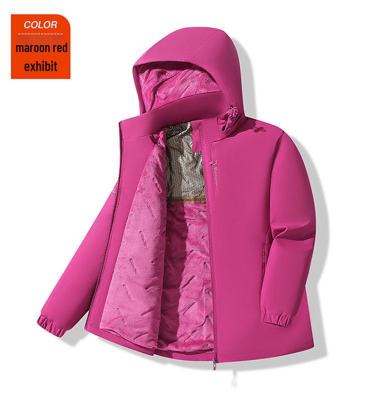 Men's and Women's Warm Winter Graphene Parka: Thick, Windproof, Cold-Resistant Mountaineering Jacket