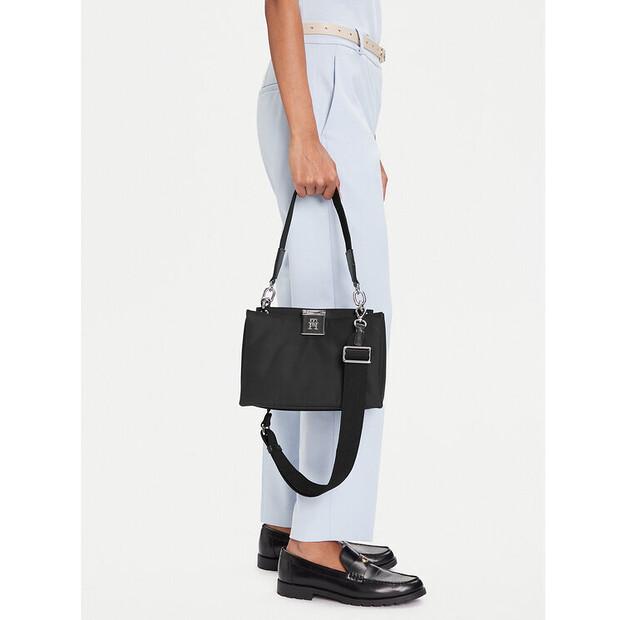 Сумка Tommy Hilfiger Th Her Med Satchel Nylon Sv One Size
