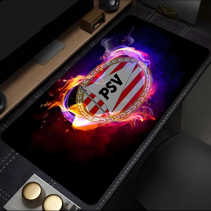 Psv Sports Emblem Mouse Pad, Rubber Base, Mouse Pad for Gamers and Office Use, Gaming Desk , Easy To Clean Mat Christmas fan gifts