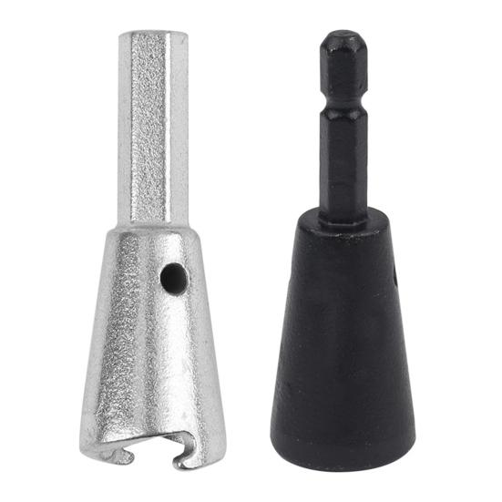Drill Wire Twister Tool Heavy Duty Metal Electrical Power Drill Wire Nut Twister Hex Shank Wire Connector Socket Cable Twisting Tool
