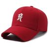 Embroidered Letter Baseball Cap Women'S Outdoor Versatile And Thin Face Small Cap Men'S Sports Sun Protection Hat